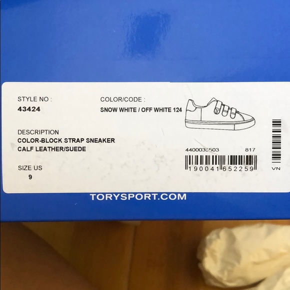 TORY SPORT - strap sneakers white - Picture 6 of 6